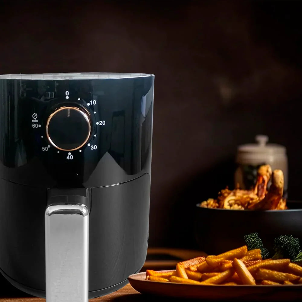 Airfryer 2,0 liter (lavfett: grilling, baking, steking og frityrsteking)