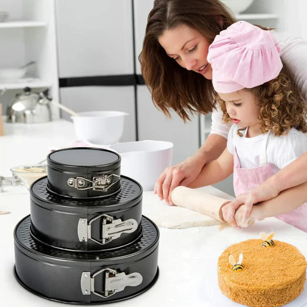 Springformsett Ø18-20-22